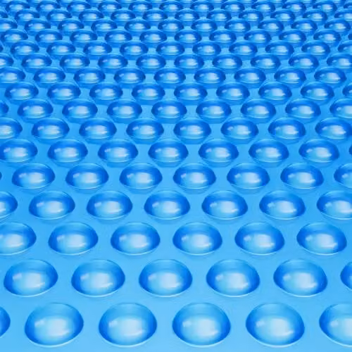 Copertura Solare per Piscina VEVOR Rettangolare Blu per Riscaldamento Acqua L: 10,97 m, P: 5,49 m