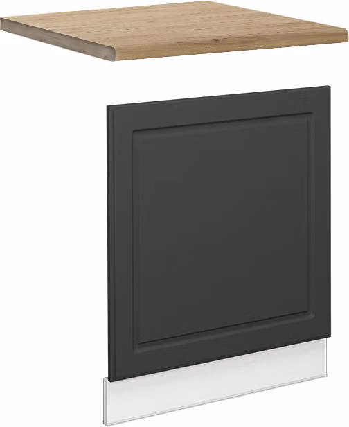 Pannello frontale Vicco Fame-Line Antracite-oro 60 cm , PL Rovere, Model 46833