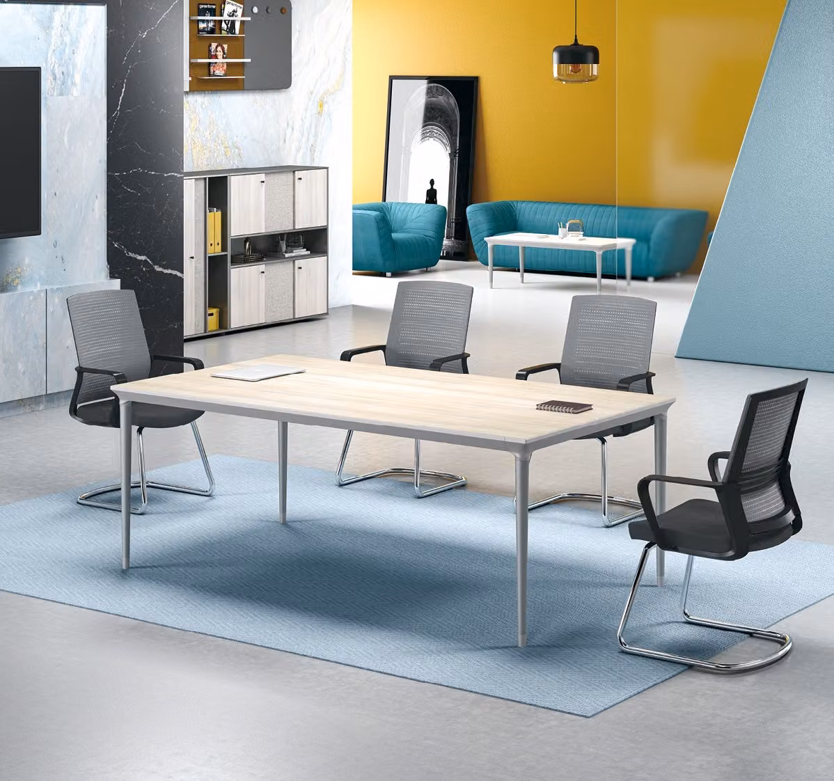 Konferenztisch Bürotisch Besprechungstisch Konferenzmöbel Meeting Table Tisch