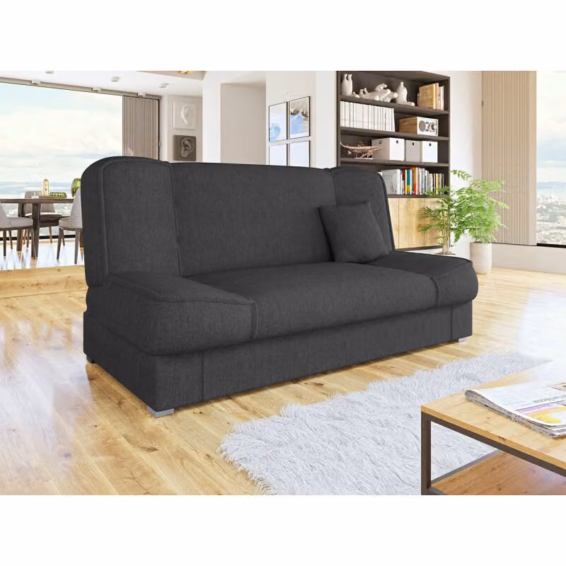 MIRJAN24 Divano letto Gabi con rete, divano a 3 posti, divano con funzione letto, divano letto in stile, divano imbottito da salotto (Enjoy 24)
