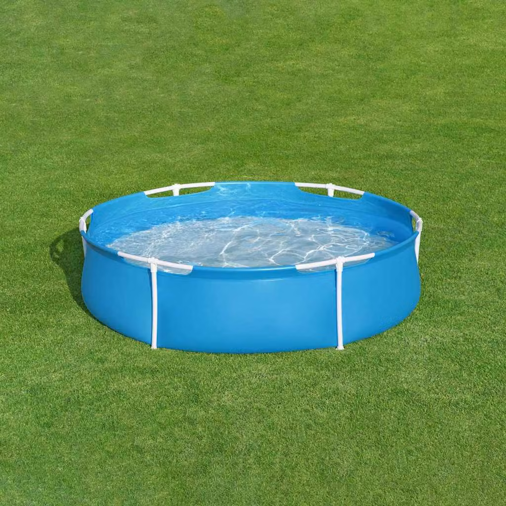 Piscina tonda Bestway My First Frame Pool multicolore con struttura in acciaio, L: 152 cm, H: 38 cm – 2