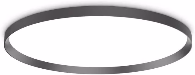 Plafoniera LED Ideal Lux Collezione FLY Nero con luce calda dimmabile