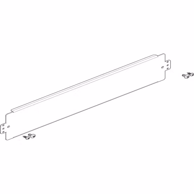 Piastra di montaggio ABN 496x102 mm 2FB/1RE per il montaggio tra i profili portanti FMA21N