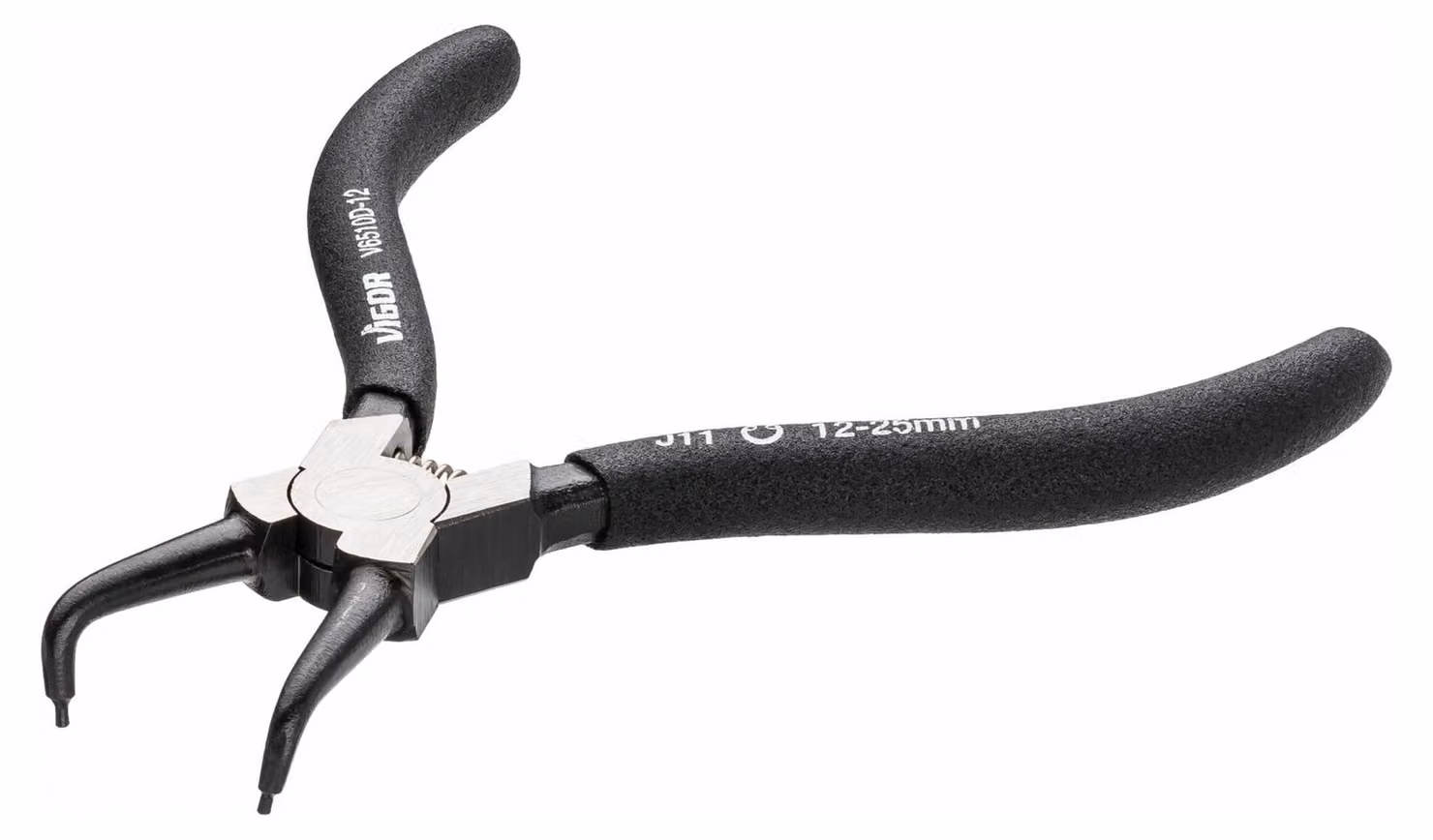 VIGOR Pinze per anelli di sicurezza V6510D-12 140 mm