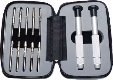 INF Set di strumenti per la riparazione degli occhiali D'argento