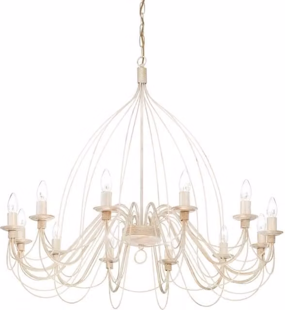 Lampada A Sospensione Corte Sp12 Bianco Ideal-Lux