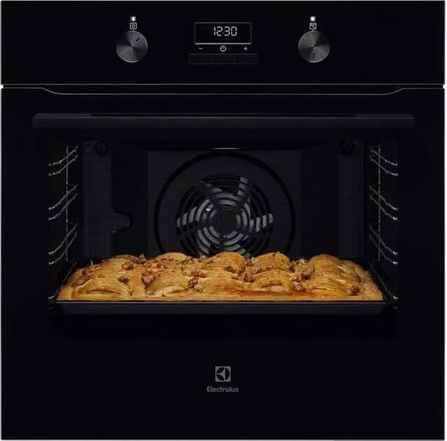 Forno elettrico da incasso Electrolux Serie 300 KOIGH04K Black con capacità di 72 Lt e classe energetica A+ – 1
