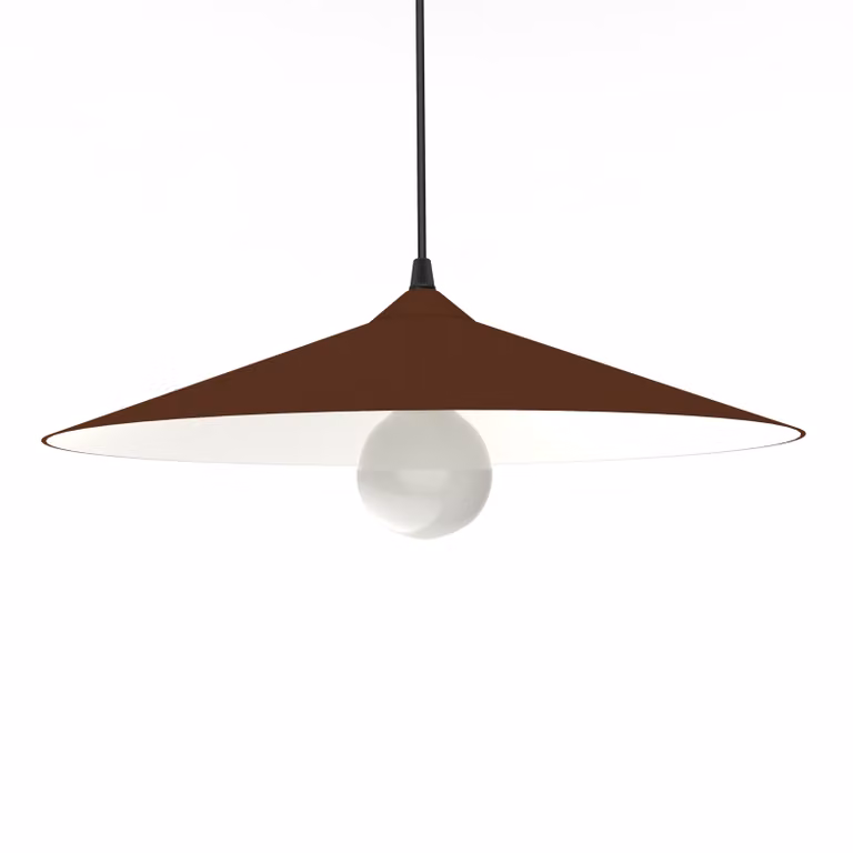 Lampada A Sospensione Chapeau Bicolore