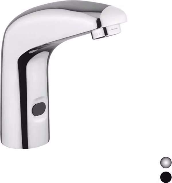 Rubinetto elettronico per lavabo IDRAL cromato a batteria