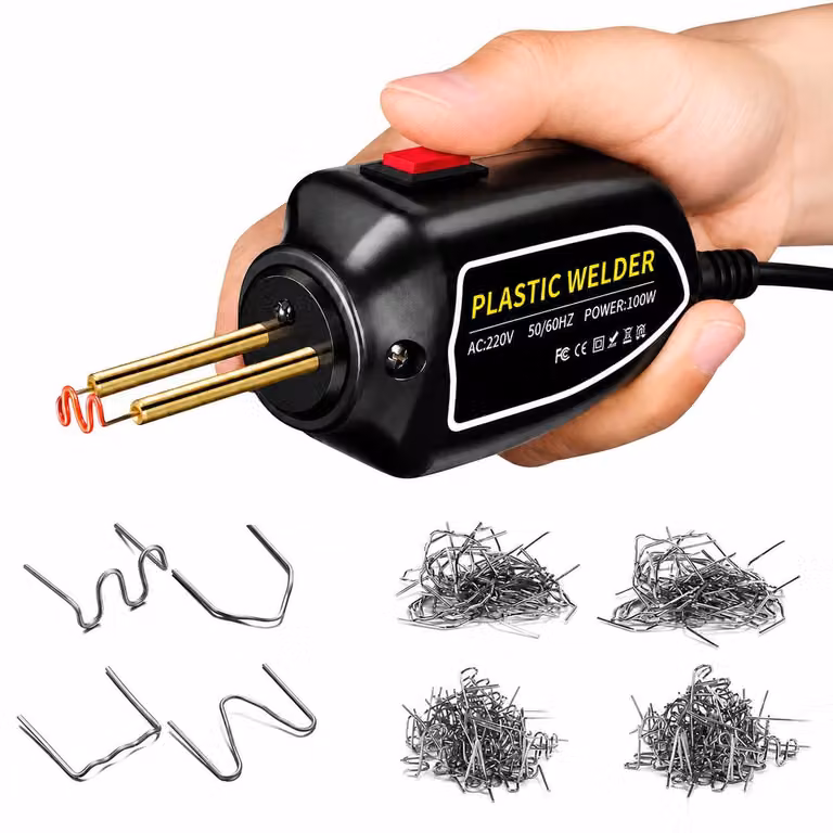 Saldatrice in plastica da 100 W, kit di riparazione per plastica