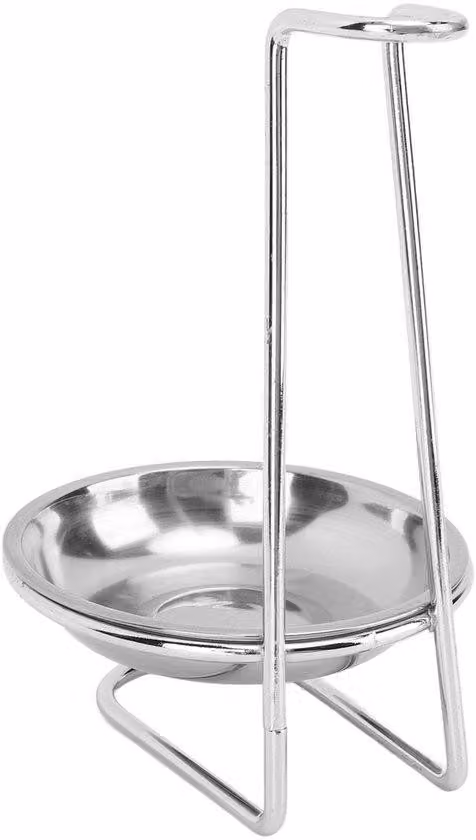 Supporto per la pulizia degli scarichi – Design salvaspazio – Portaoggetti per utensili da cucina – Porta per tubi da giardino – Acciaio inossidabile – Design elegante – Resistente e duraturo