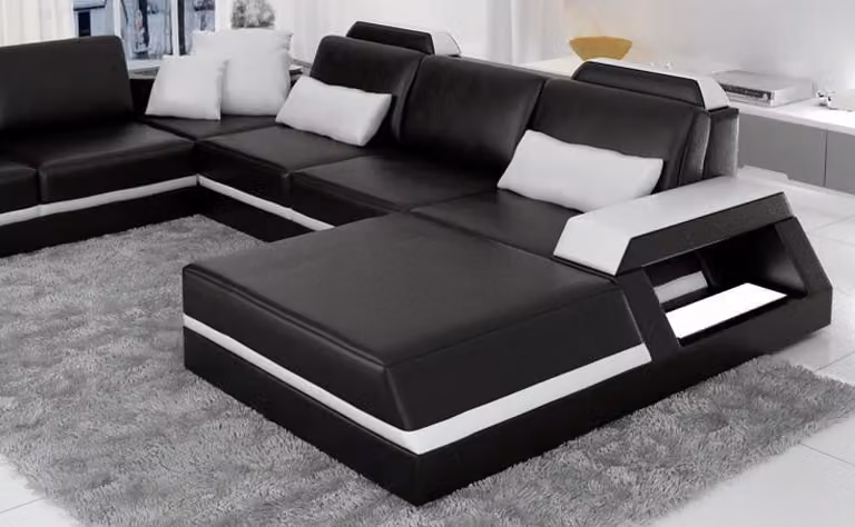 Sofa Couch Polster Designer Sofa Wohnlandschaft Ledersofa Couchen Sofas