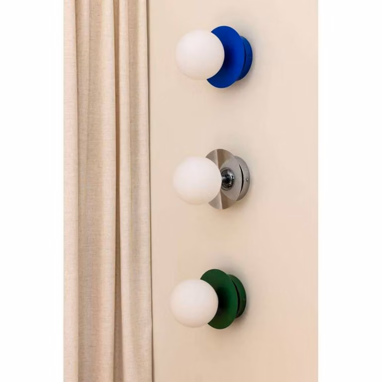 Globen Lighting Applique da parete ART DECO, dimmerabile, Verde, Soggiorno / Sala da pranzo, Metallo, Design, Applique