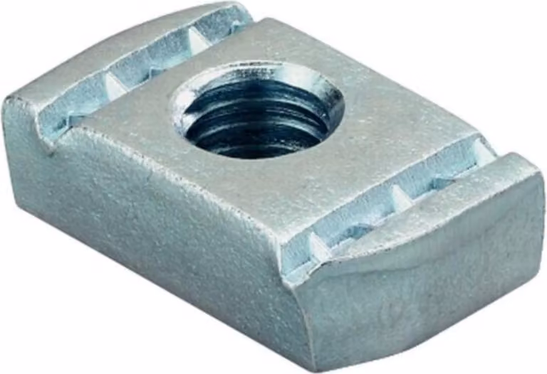 Dado Fischer con testa a martello scorrevole FCN - M10 - 100 pz
