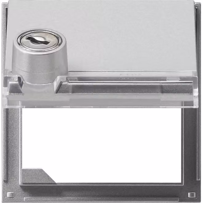 Gira 069765 Telaio adattatore KD BSF con serratura Gira TX_44 (WG UP) Colore alluminio