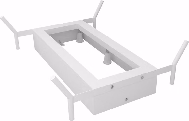 Telaio per vasca REDUTA 150x75 cm, bianco opaco