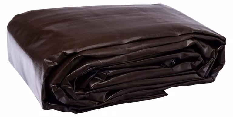 Telo professionale marrone, 350 g/m², marca WERKA PRO