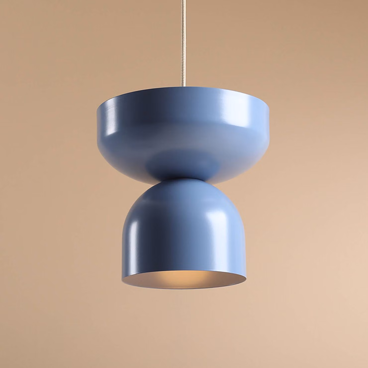Lampada a sospensione Api ALDEX, dimmerabile, Blu, Soggiorno / Sala da pranzo, Metallo, Moderno, Lampada a sospensione