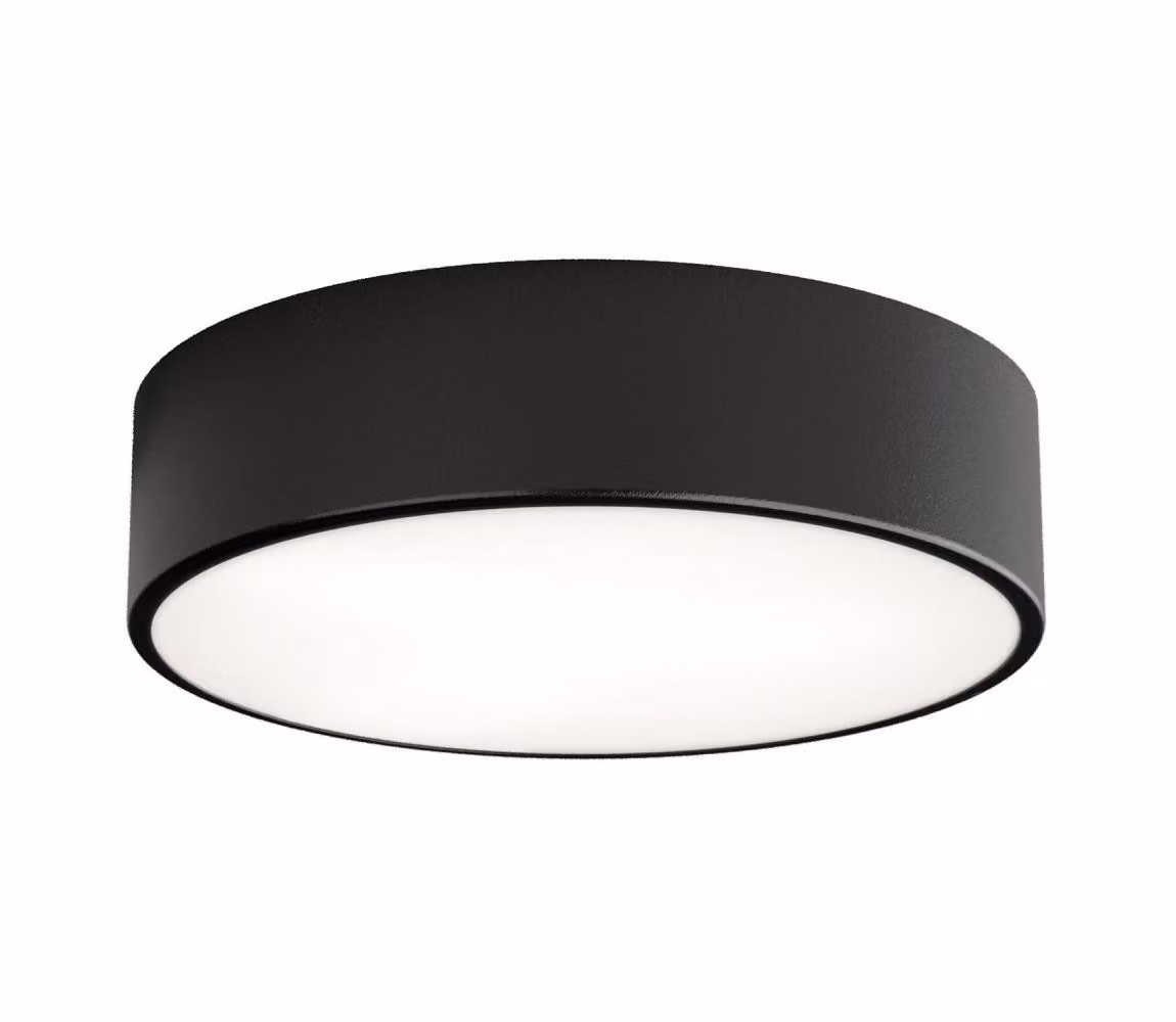 Brilagi - Plafoniera CLARE 2xE27/24W/230V d 30 cm nero