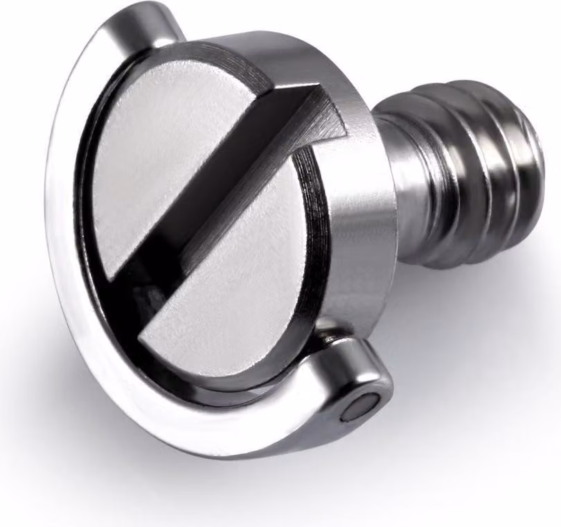 INF Vite da fissaggio rapido da 1/4" in lega di alluminio per fotocamera, 2 pezzi