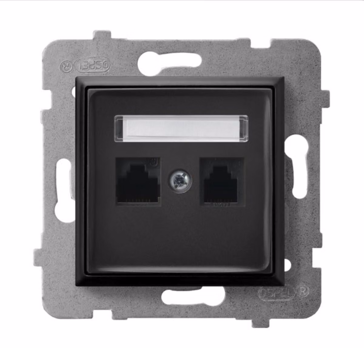 Ospel GPK-1U/K/m/33, nero, IP20, 71 mm, 33 mm, 71 mm, 58 g