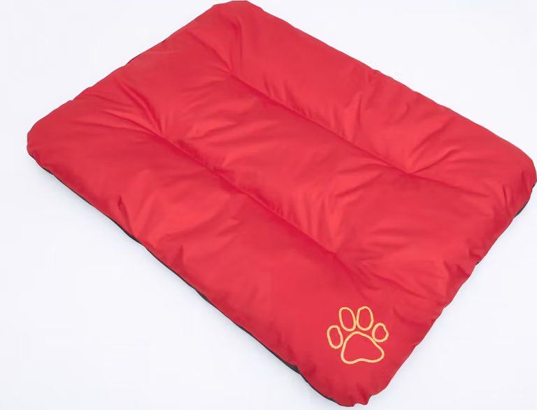 Cuscino per cani Materasso per cani Posto letto per cani Letto per animali domestici Cuscino per cani Letto per gatti - Eco - 100 x 70 cm [Taglia: XL] - Rosso