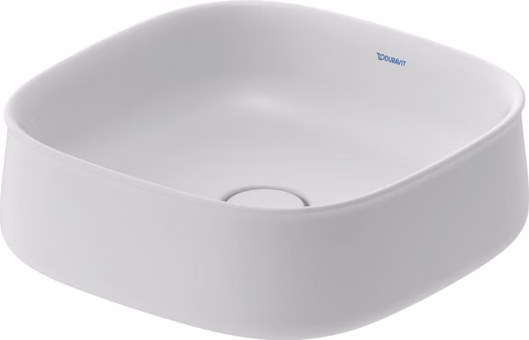 Duravit Zencha lavabo à poser 420 mm, sans trou pour robinet, 2373423279, 2373423279