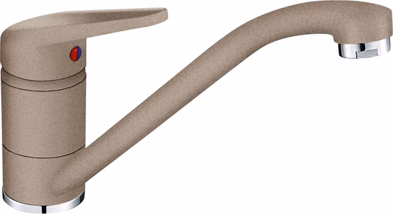 Rubinetteria Franke - Miscelatore a leva per lavabo FC 9541.424, cashmere 115.0470.655