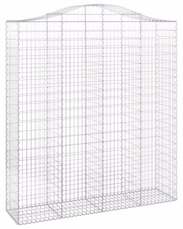 Schanskorf a volta - 200x50x220/240 cm - Ferro zincato - Per uso esterno