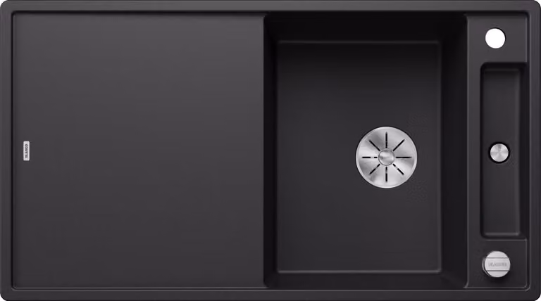 BLANCO AXIA III 5 S SILGRANIT nero