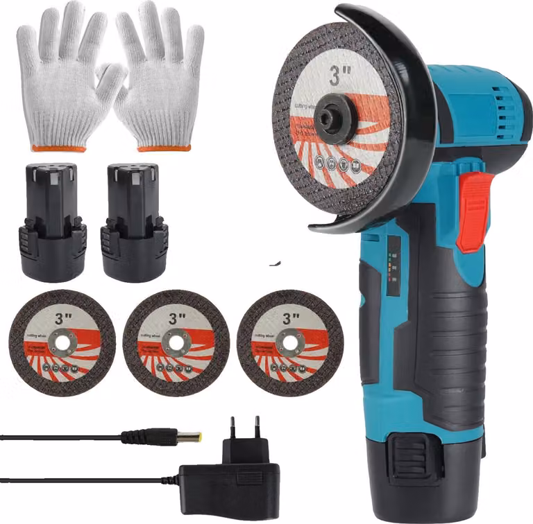 Smerigliatrice angolare, motore potente, design ergonomico, UE