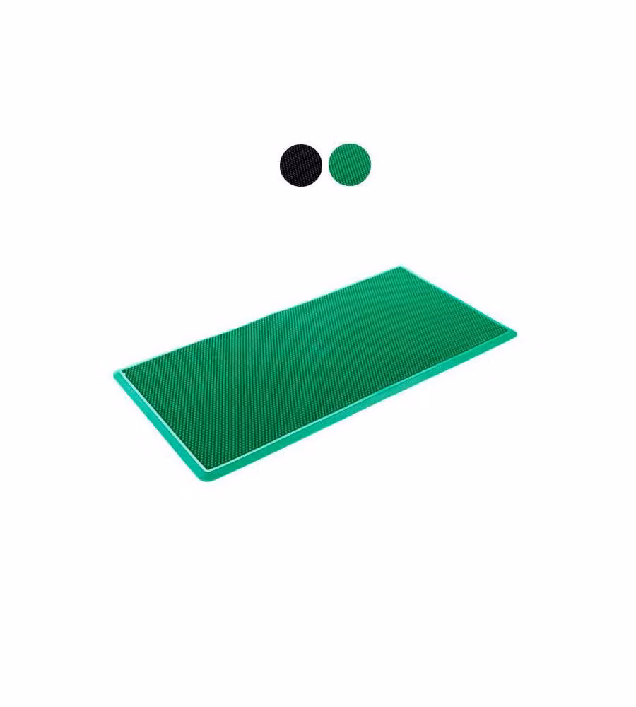 Zerbino Pvc Millepunte Nero Cm 70X35