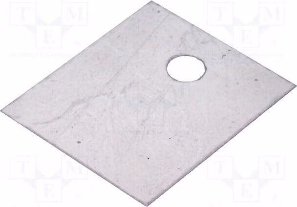 10x Material termoconduttivo: Mica, conducibilità termica 0,4 K/W. Dimensioni: Larghezza: 21 mm, GS 218. Dissipatore di calore - Accessori. Lunghezza: 24 mm, TO218