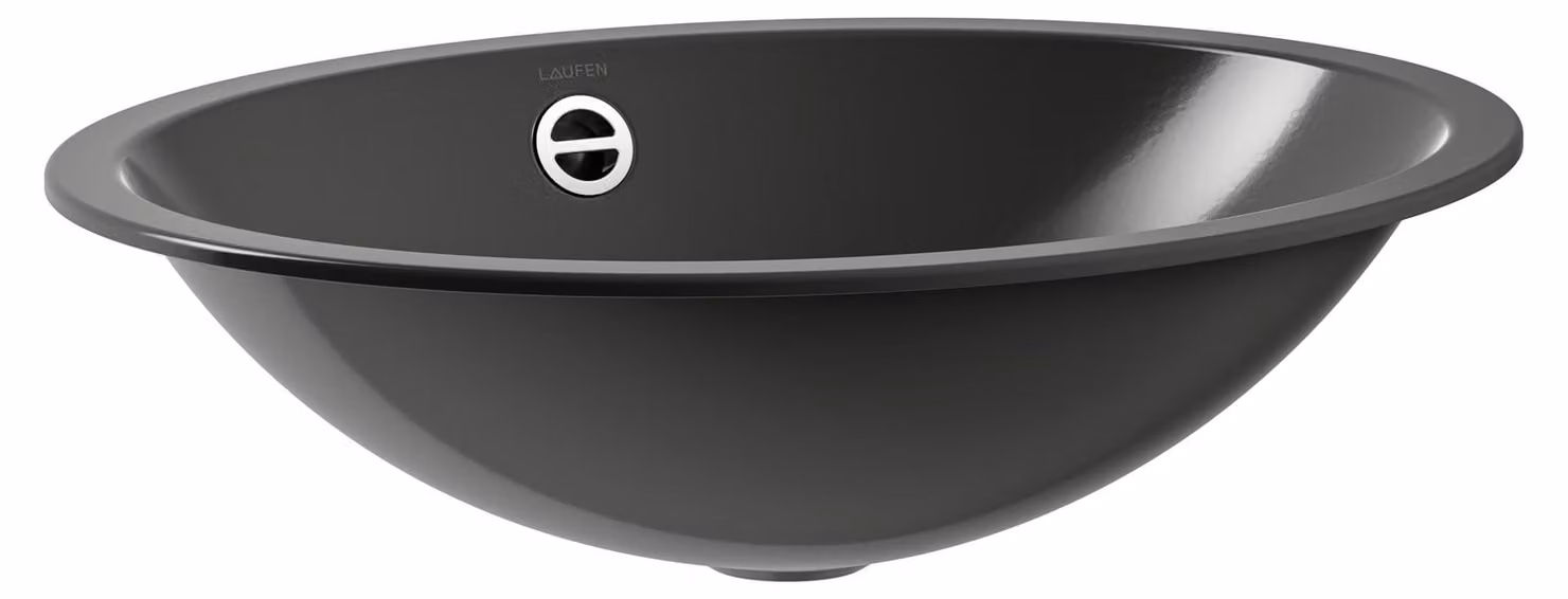 LAUFEN FORM lavabo à encastrer par le bas, ovale, sans trou pour robinet, sans trop-plein, 525x425x150mm, H513FM60191121, H513FM60191121