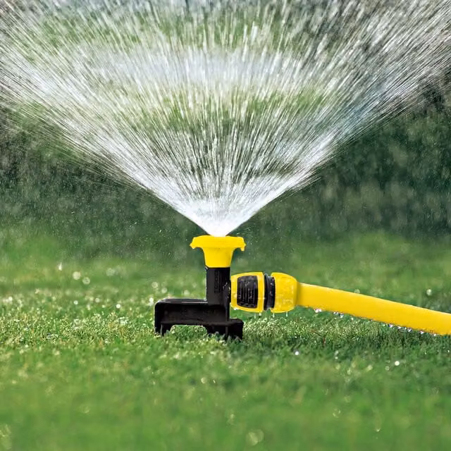 Irrigatore da giardino circolare Karcher giallo
