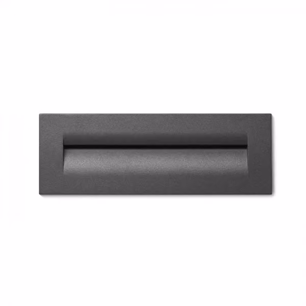 Lampada da incasso a parete RASQ grigio antracite con tecnologia LED 8.5W 3000K IP65 per scale e terrazze – 2