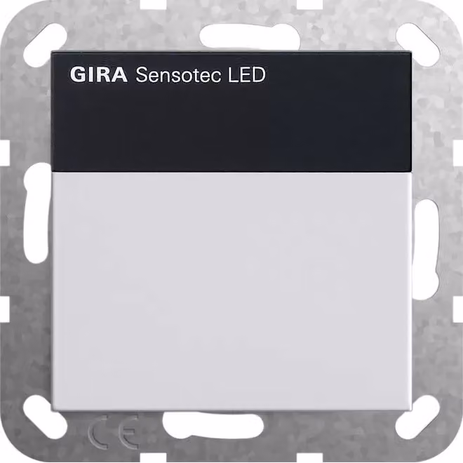 Gira Sensotec LED + telecomando Sistema 55 Nero m 2368005