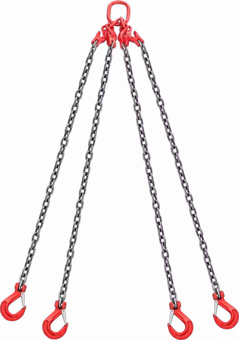 Tendalino a catena, lunghezza catena 300 cm, capacità di sollevamento 10,4 tonnellate, acciaio legato G80