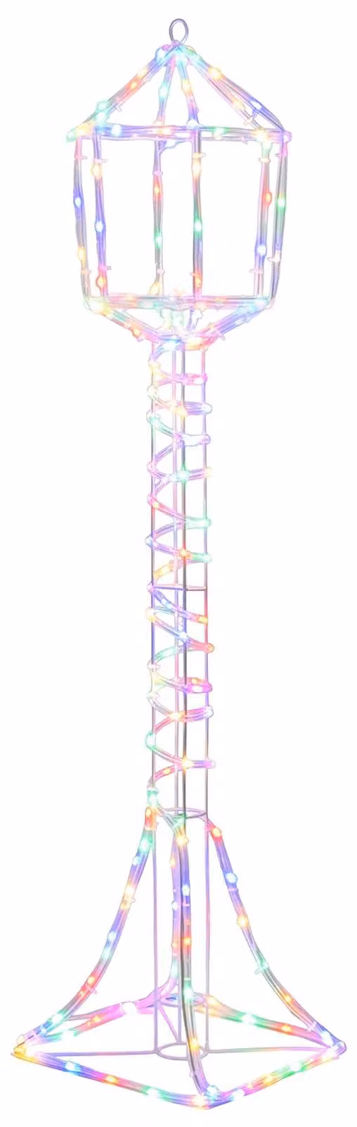 Lanterna natalizia a LED LOVIOSA, 160 LED, multicolore