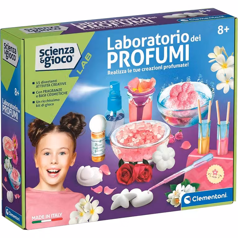 Clementoni Laboratorio dei Profumi Scienza e Gioco Creativo Multicolore