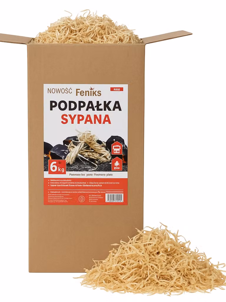 Feniks, legna da ardere sfusa da 6 kg - Legna da ardere ecologica per caminetti e grill