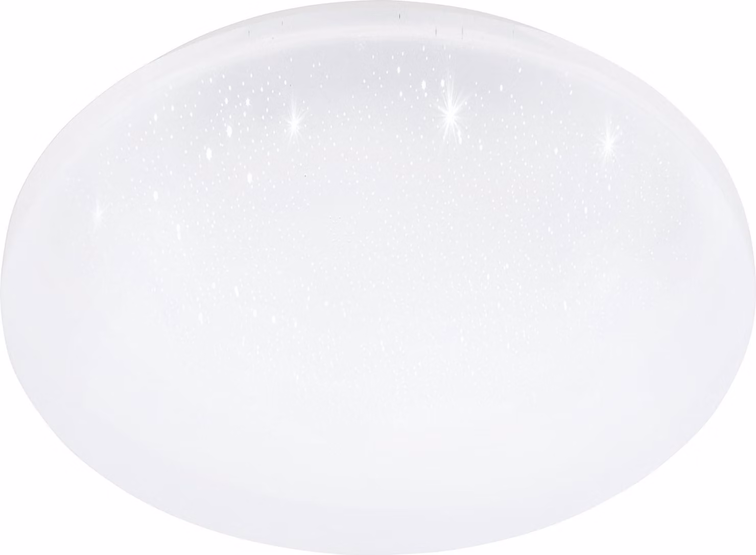 Lampada a soffitto LED EGLO Frania-IP, plafoniera per bagno con effetto cristallo, lampada da soffitto, luce calda, neutra o fredda, grado di protezione IP44, diametro 31 cm