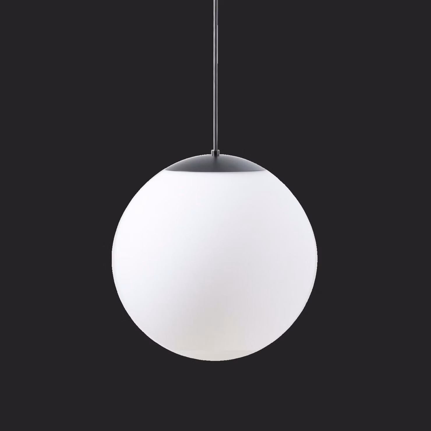 OSMONT ISI72266 ISIS S3 PM-M HP apparecchio a sospensione in plastica nero/bianco IP40 3000 K 52W LED combinazione di emergenza 3 h