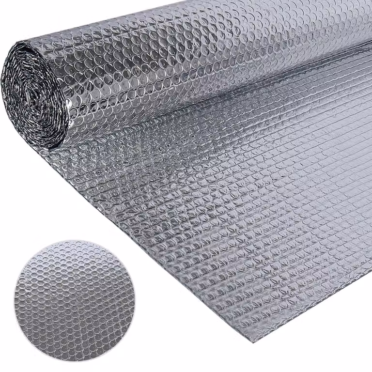 Pellicola isolante in rotolo, 60 cm x 3 m, pannelli riflettenti per radiatori in alluminio, per il risparmio energetico