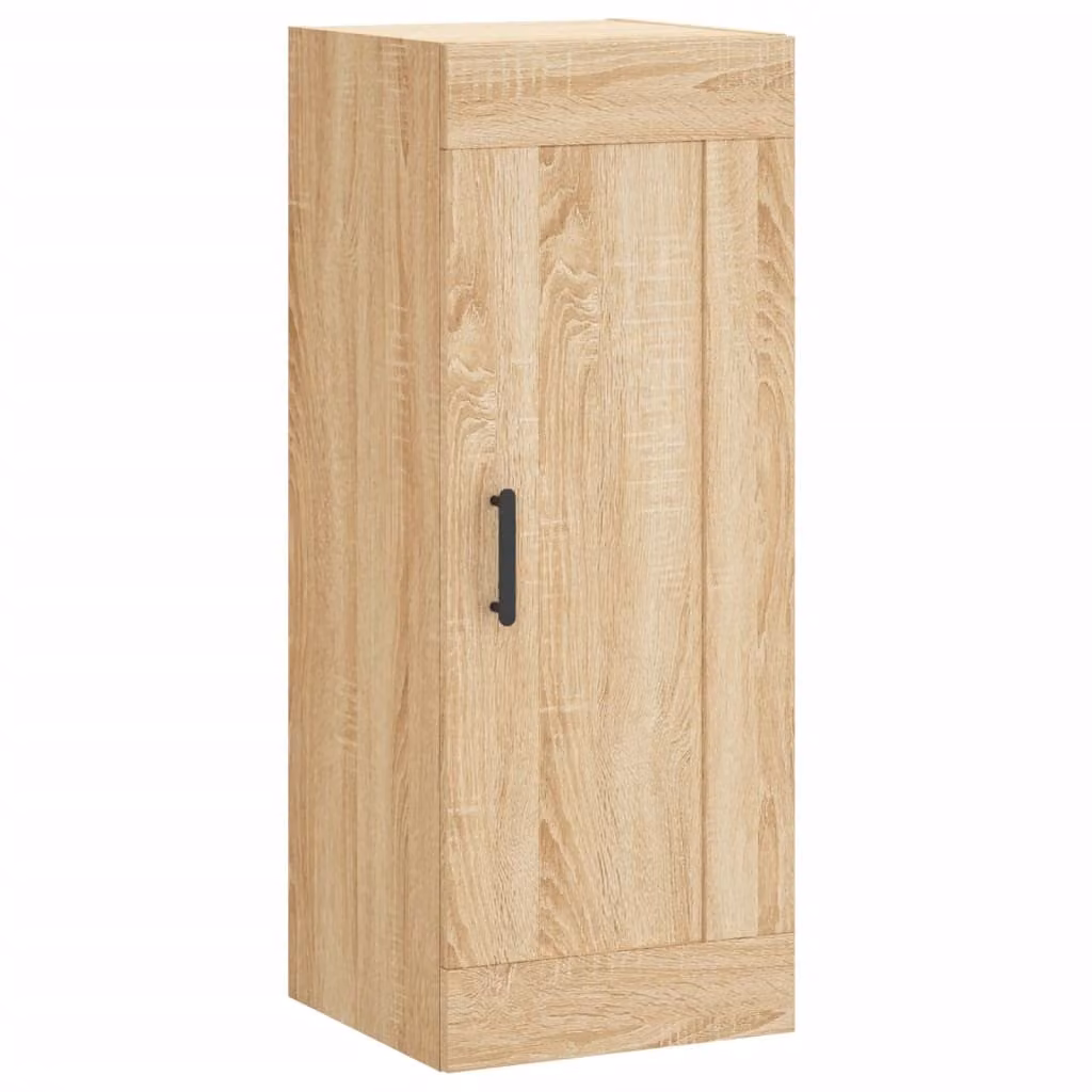 Mobile a Parete Rovere Sonoma 34,5x34x90 cm Legno Multistrato