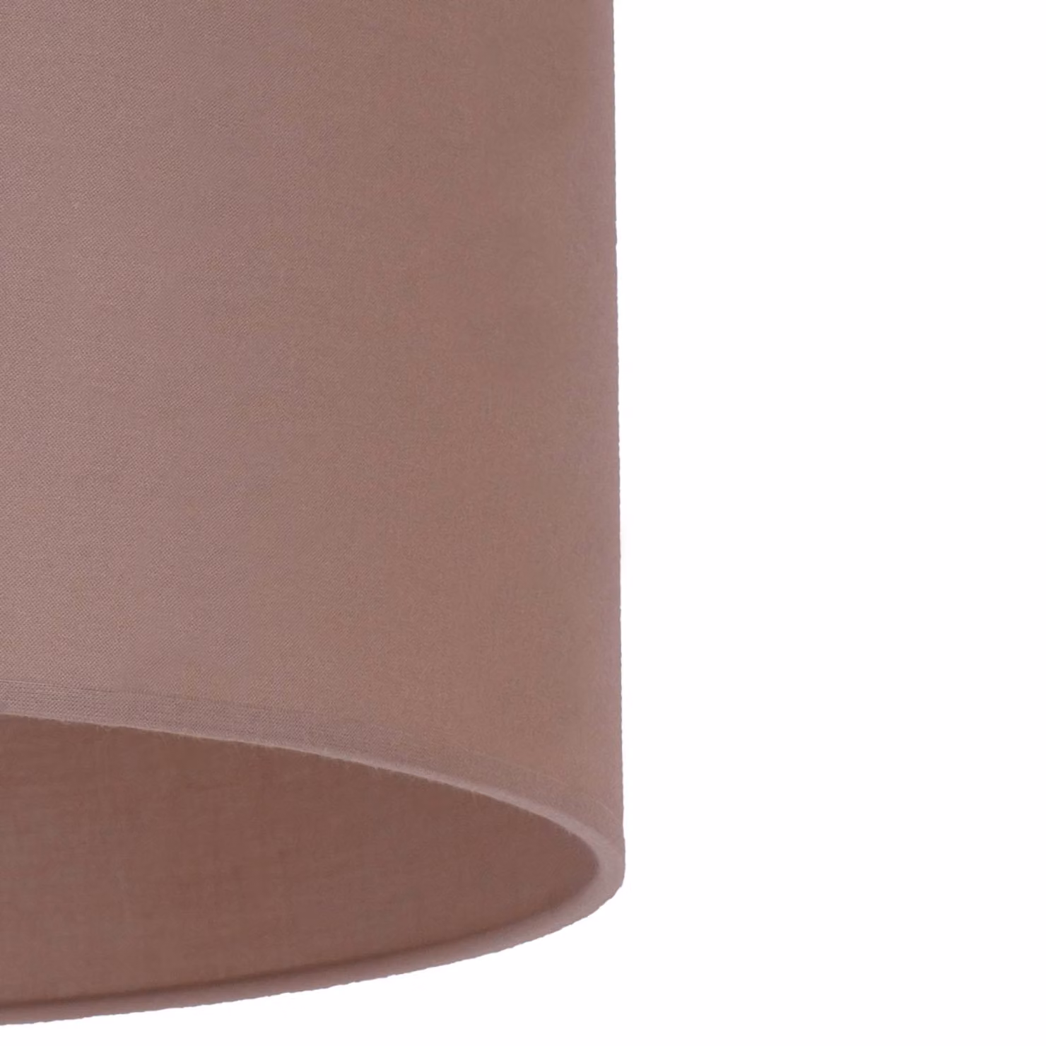 Paralume Roller Ø 40 cm, cappuccino Duolla, Marrone / Ruggine, Tessuto / Stoffa / Seta