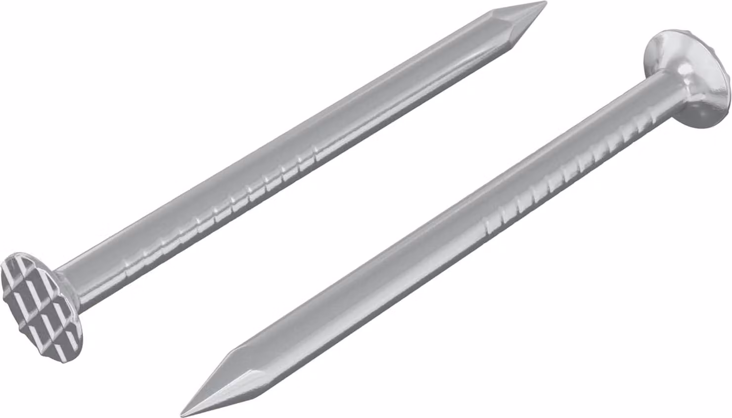 Chiodi per Legno 2 pcs Argento Ø 3 x 15 mm Metallo