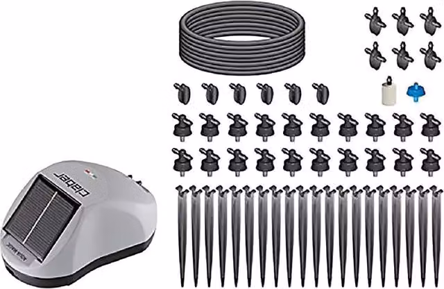 Kit di microirrigazione solare Áqua Magic System Art 8063 Claber nero con timer
