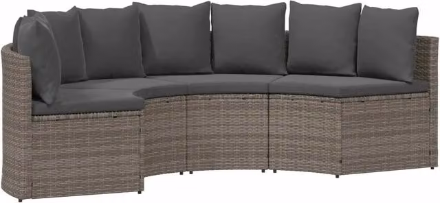 Set di divani 2 pz Grigio 3428394