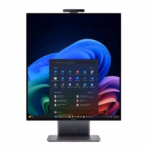 Lenovo All-in-One 27,6 pollici Nero con Intel, 16GB RAM, SSD 1TB e Windows 11 Pro, inclusi tastiera e mouse – 2